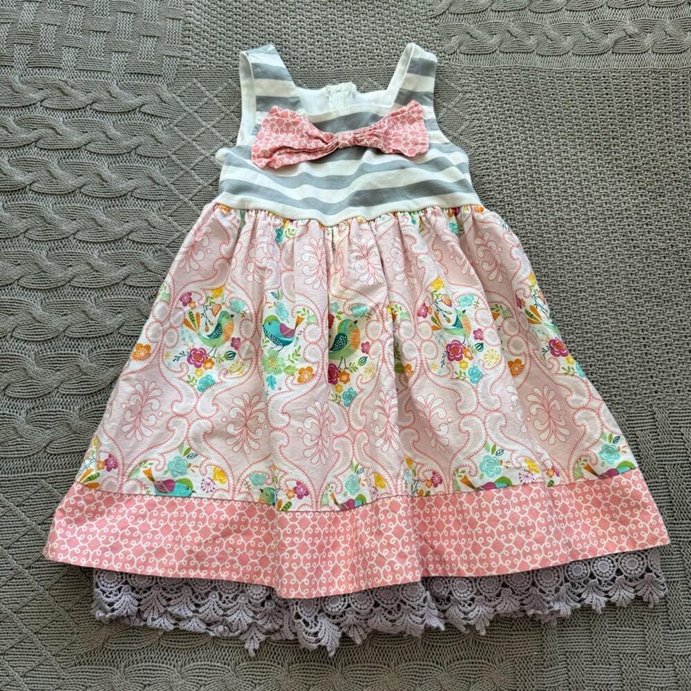 Counting Daisies Apron Dress ~ 5